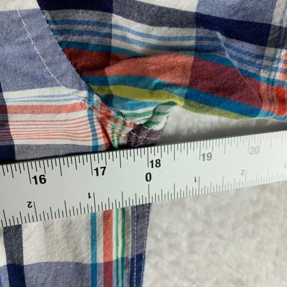 Childrens Place Boys Argyle Sweater, Plaid Button Down Shirt Sz L Set of 2 6480 - Picture 10 of 15